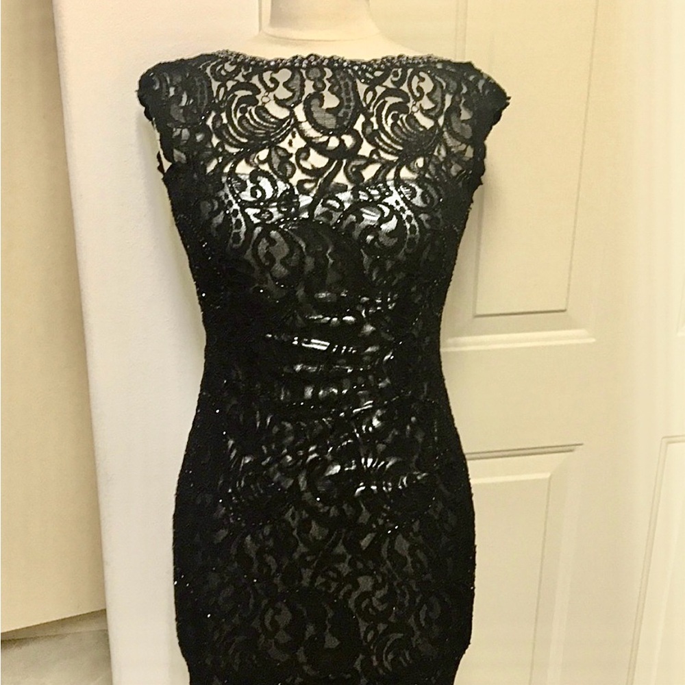 Aidan Mattox beaded dress